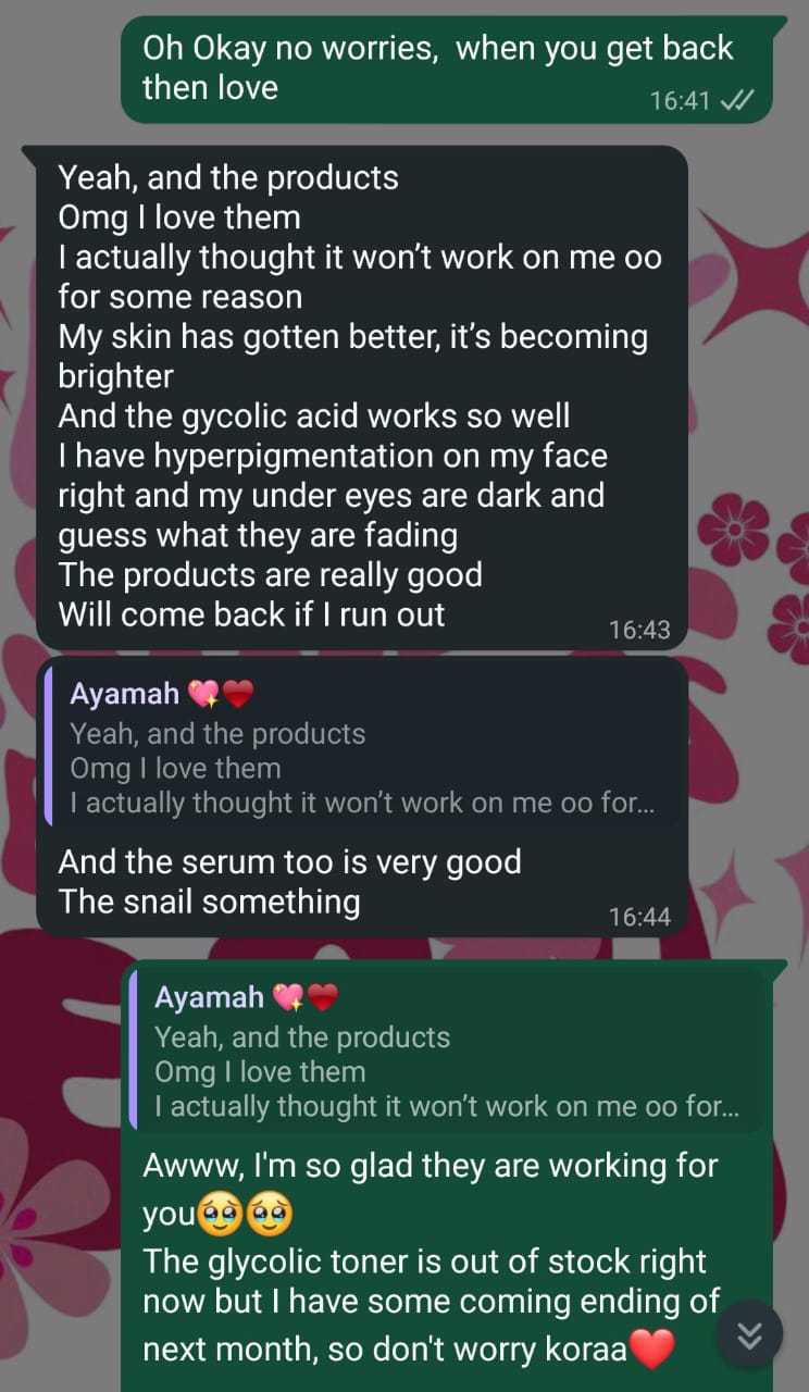 Customer review 1
